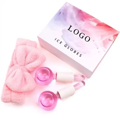 Oighir Cruinneoga Agus Headband Set As Massage Aghaidh