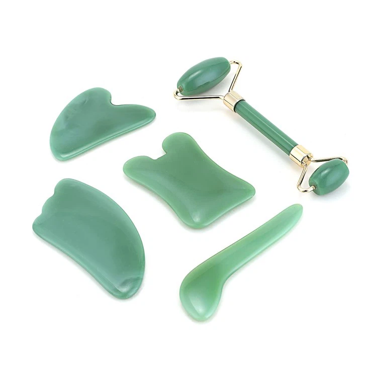 5 Pacáiste Gua Sha Socraigh Uirlisí Massage Sorcóir Facial