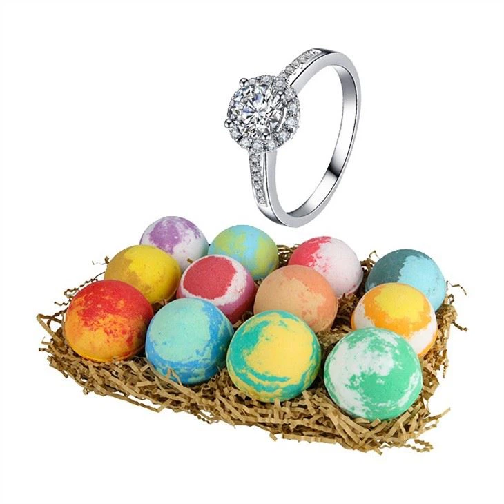 Bath Bombs With Rings