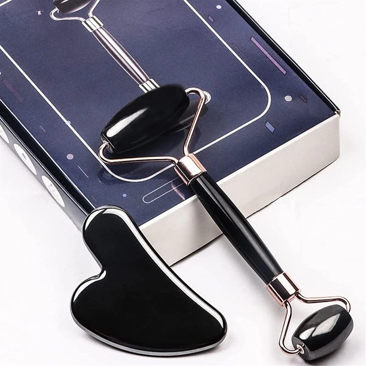 Massager Roller Cloch Facial maighnéadach maighnéadach