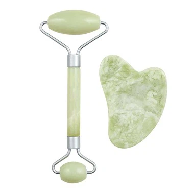 Sorcóir Aghaidh agus Massager Gua Sha Uirlis Cúram Skin Craiceann